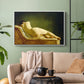 Reclining Nude (Liggende model), 1833 - Floater Framed Canvas Print