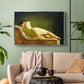 Reclining Nude (Liggende model), 1833 - Floater Framed Canvas Print