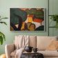 Landscape with Trees and Houses, c. 1905 - Floater Framed Canvas Print