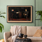 The Sentence of Death, 1908 - Floater Framed Canvas Print