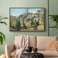 Landscape near Nice, c. 1918 - Floater Framed Canvas Print
