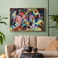 Improvisation. Deluge, 1913 - Floater Framed Canvas Print