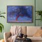 The Red Tree, 1909 - Floater Framed Canvas Print