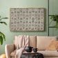 Long Cushion Cover (Printed Textile), c. 1600 - Floater Framed Canvas Print
