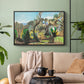 Landscape near Nice, c. 1918 - Floater Framed Canvas Print