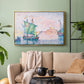 Venice, the Pink Cloud, 1909 - Floater Framed Canvas Print