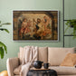 King David Playing the Harp, c. 1627-1628 - Floater Framed Canvas Print
