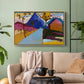 Kochel Straight Street, 1909 - Floater Framed Canvas Print