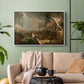 The Course of Empire: Destruction, 1836 - Floater Framed Canvas Print