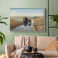 The Old Man and the Child, 1888 - Floater Framed Canvas Print