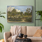 The Painter's Garden at Saint-Privé, 1886 - Floater Framed Canvas Print