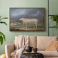 A Border Leicester Ewe, c. 1795-1800 - Floater Framed Canvas Print