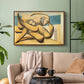 Figures at the Seaside (The Kiss), 1931 - Floater Framed Canvas Print