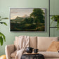 The Course of Empire: The Arcadian or Pastoral State, 1834 - Floater Framed Canvas Print