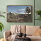 La Cervara, the Roman Campagna, c. 1830-1831 - Floater Framed Canvas Print