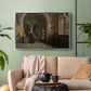 Interior of the Church of Saint Paul in Antwerp, c. 1865-1869 - Floater Framed Canvas Print