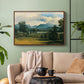 View of Liefering, 1830 - Floater Framed Canvas Print