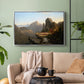 Scene from “The Last of the Mohicans”, 1827 - Floater Framed Canvas Print