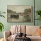 The Bridge (Le pont), 1895 - Floater Framed Canvas Print