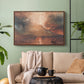 Vesuvius in Eruption, c. 1817 - Floater Framed Canvas Print