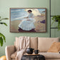 Clotilde on the Beach, 1904 - Floater Framed Canvas Print