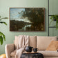 Souvenir of the Environs of Lake Nemi, 1865 - Floater Framed Canvas Print