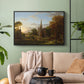 The Return, 1837 - Floater Framed Canvas Print