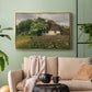 Farmhouse with Meadow Flowers, 1909 - Floater Framed Canvas Print