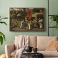 A Village Fair, c. 1567-1569 - Floater Framed Canvas Print