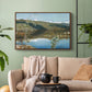 Thunderclouds on the Horizon, 1897 - Floater Framed Canvas Print
