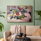 Still Life with Pineapple and Lemons, 1925 - Floater Framed Canvas Print