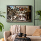 The Sacrifice of Noah (Sistine Chapel), 1509 - Floater Framed Canvas Print