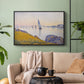 Evening Calm, Concarneau, Opus 220, 1891 - Floater Framed Canvas Print