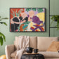 The Conversation, 1938 - Floater Framed Canvas Print