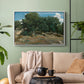 Fontainebleau: Oak Trees at Bas-Bréau, c. 1830-1835 - Floater Framed Canvas Print