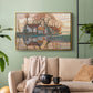 Farm near Duivendrecht, c. 1916 - Floater Framed Canvas Print