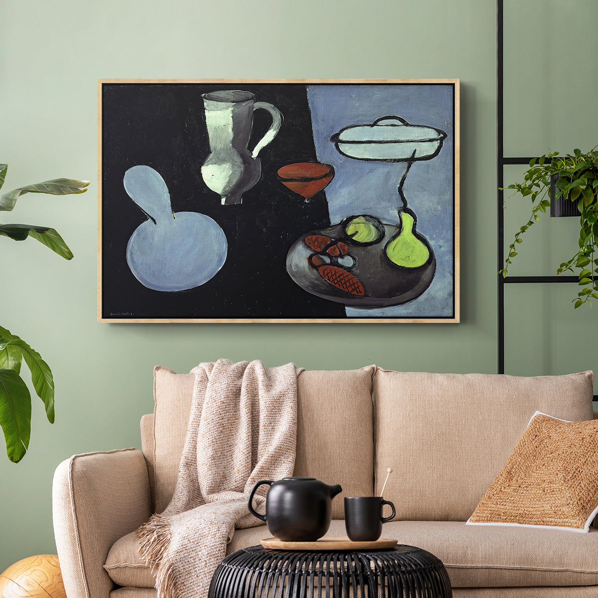 The Gourds (Les coloquintes), 1916 - Floater Framed Canvas Print