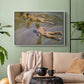Boys on the Beach, 1910 - Floater Framed Canvas Print