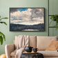 The Lone Boat, North Woods Club, Adirondacks, 1892 - Floater Framed Canvas Print