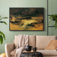 Wildbach (Wild Stream) - Floater Framed Canvas Print