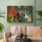 In the Rain, 1912 - Floater Framed Canvas Print