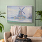 Mill of Edam (Moulin d'Edam), 1896 - Floater Framed Canvas Print