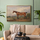 A Hunter in a Landscape, c. 1810 - Floater Framed Canvas Print