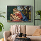 Madonna and Child, c. 1508 - Floater Framed Canvas Print