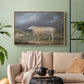A Border Leicester Ewe, c. 1795-1800 - Floater Framed Canvas Print