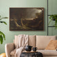 Tornado in an American Forest, 1835 - Floater Framed Canvas Print