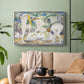 Bathing Women, 1910 - Floater Framed Canvas Print
