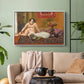 Nude with Goldfish (Nu aux poissons rouges), c. 1922 - Floater Framed Canvas Print