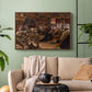 Ball of the Burning Men, 1889 - Floater Framed Canvas Print