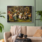 The Wedding Dance, c. 1566 - Floater Framed Canvas Print